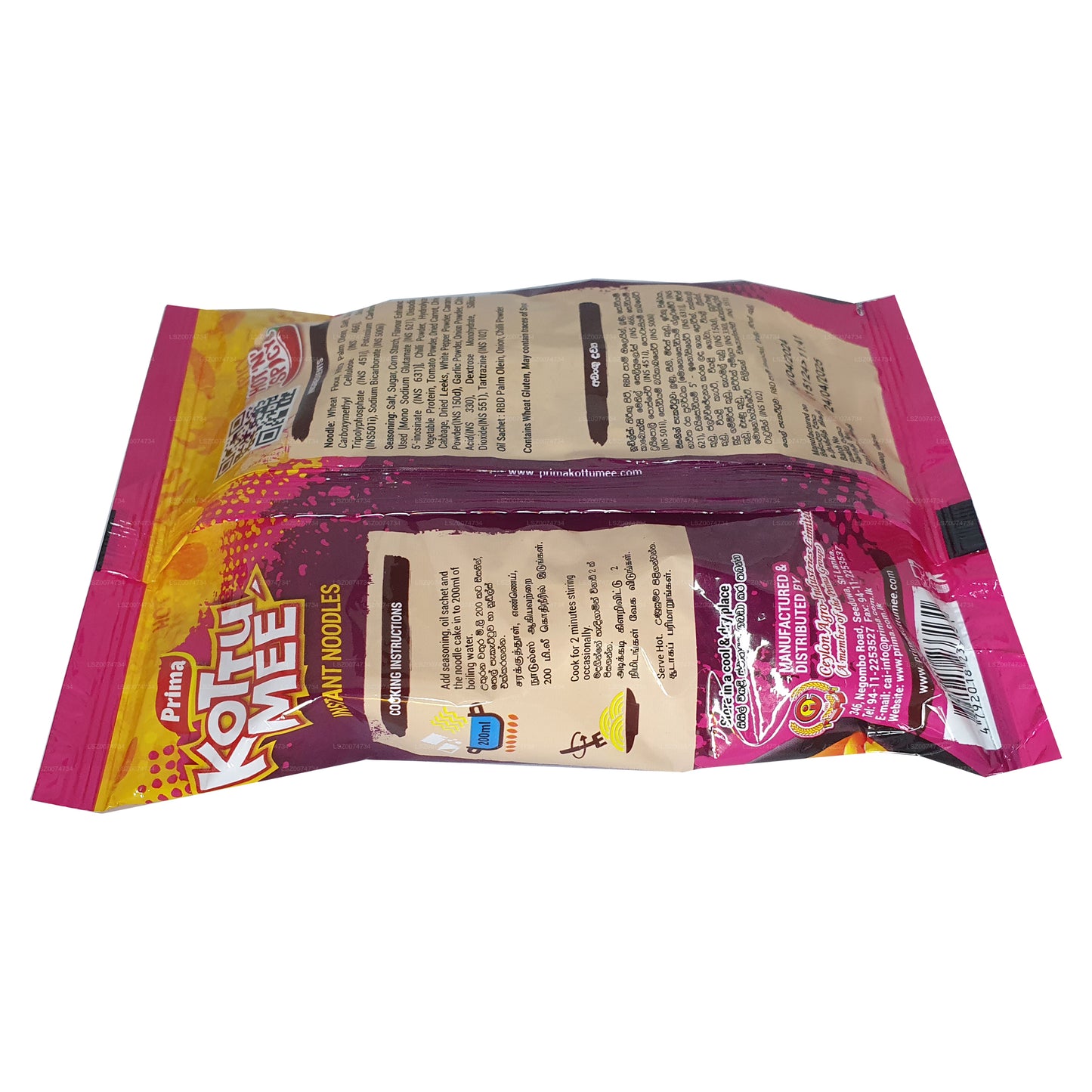 Prima Kottu Mee warm en kruidig (80 g)