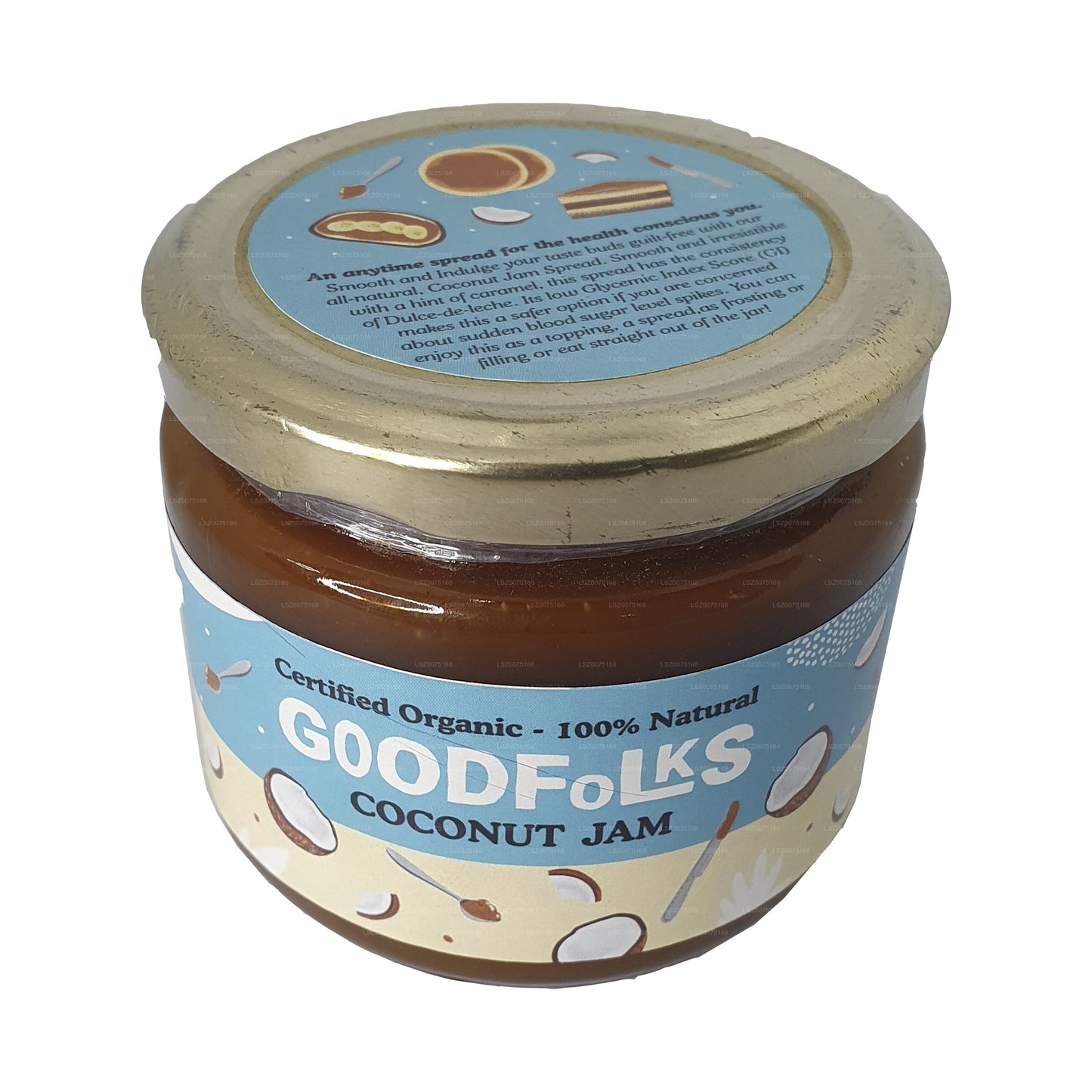 Goodfolks natuurlijke kokosnootjam (330 g)