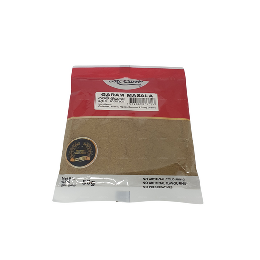 Mc Currie Garam Masalapoeder (50 g)
