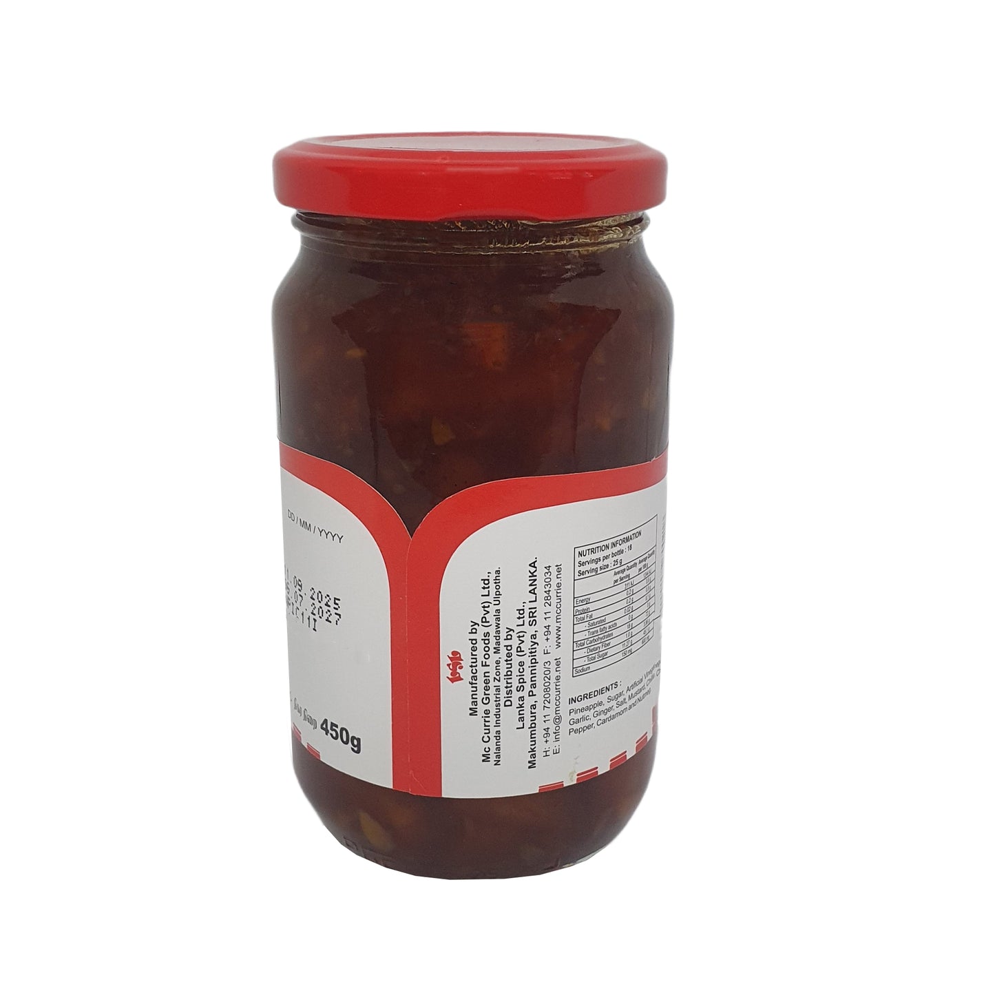 Mc Currie Ananaschutney (450 g)