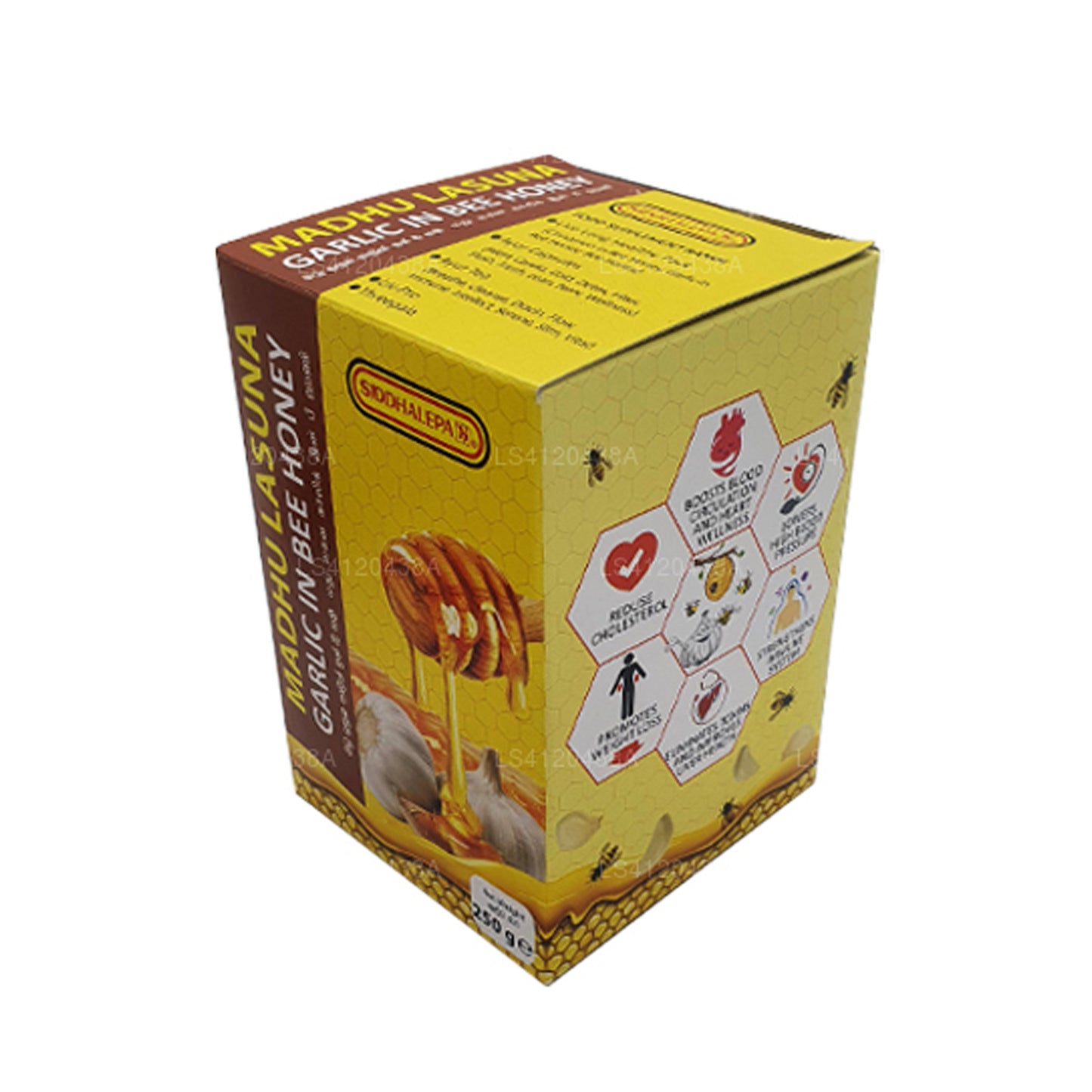 Siddhalepa Madhu Lasuna Knoflook In Bijenhoning (250 g)