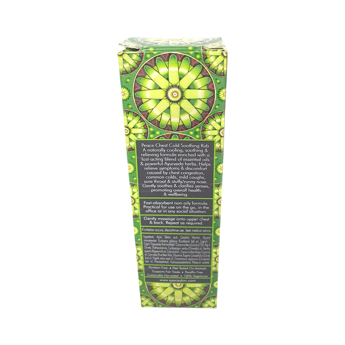 Spa Ceylon Peace Chest Koud verzachtend Rub (50 g)