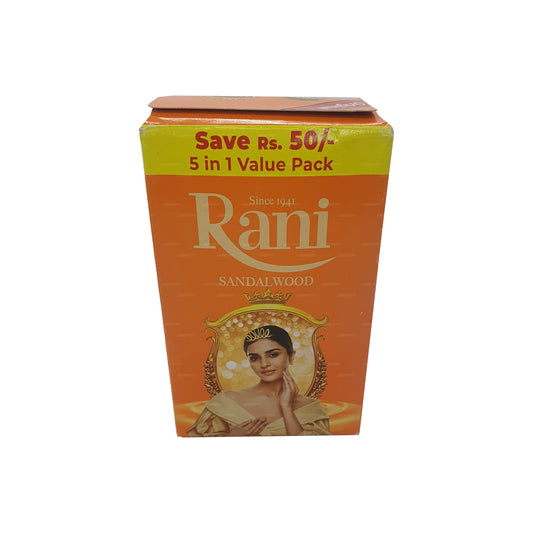 Swadeshi Rani sandelhoutzeep 5 in 1 (5x70g)