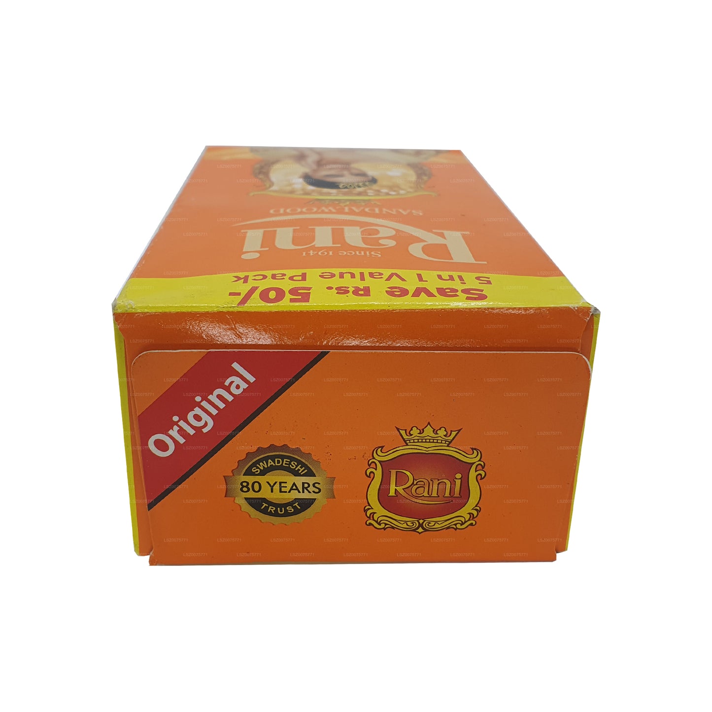 Swadeshi Rani sandelhoutzeep 5 in 1 (5x70g)