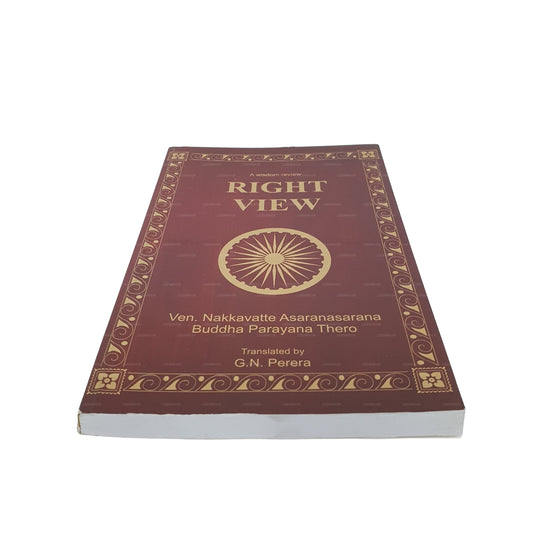 A Wisdom Review - Right View