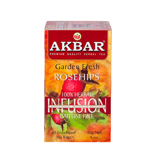 Akbar Garden Fresh Rosehips 20 theezakjes (30 g)