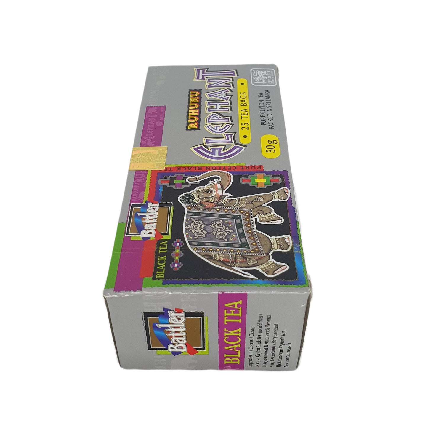 Battler Ruhunu Elephant (50g) 25 Tea Bags