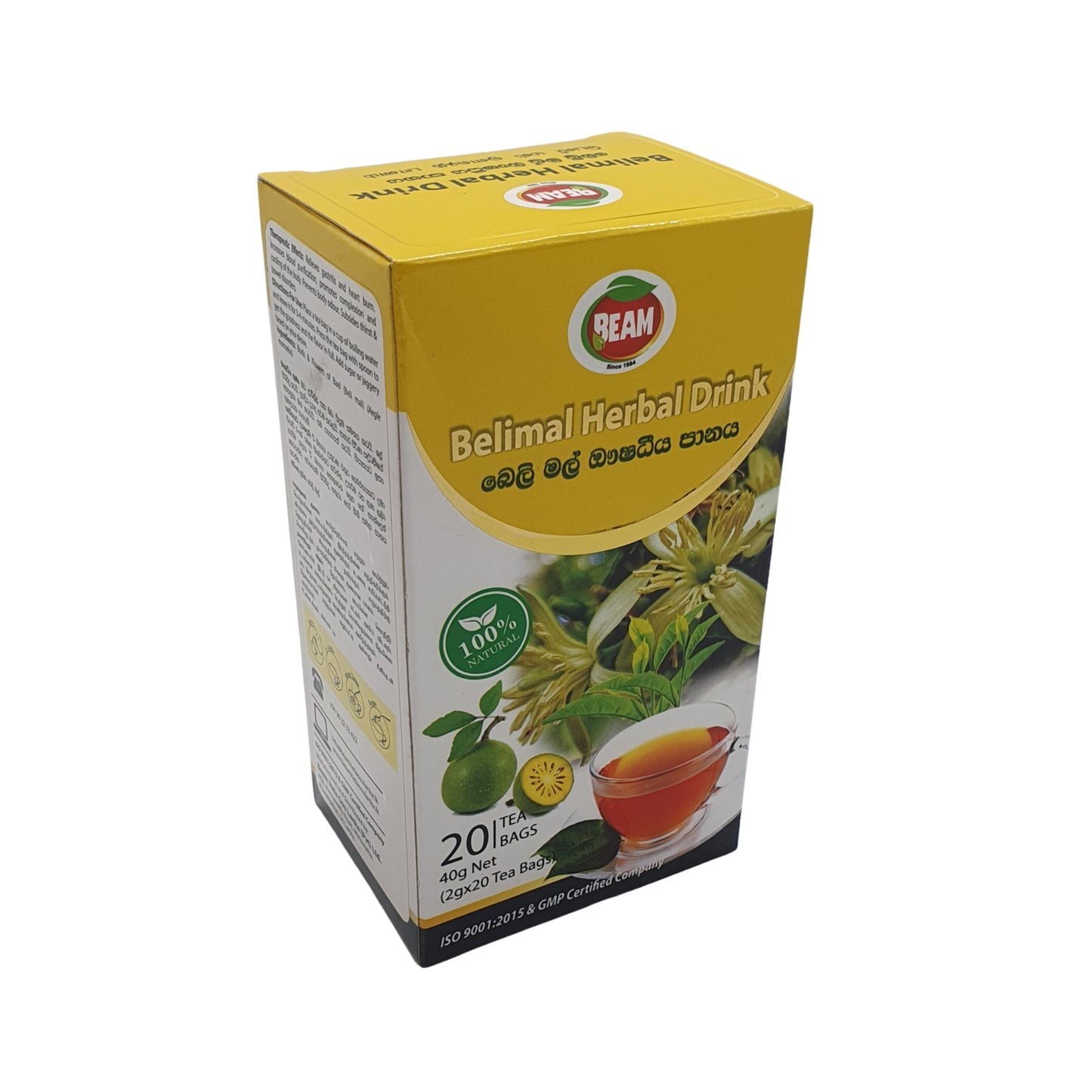 Beam Belimal thee (40 g) 20 theezakjes