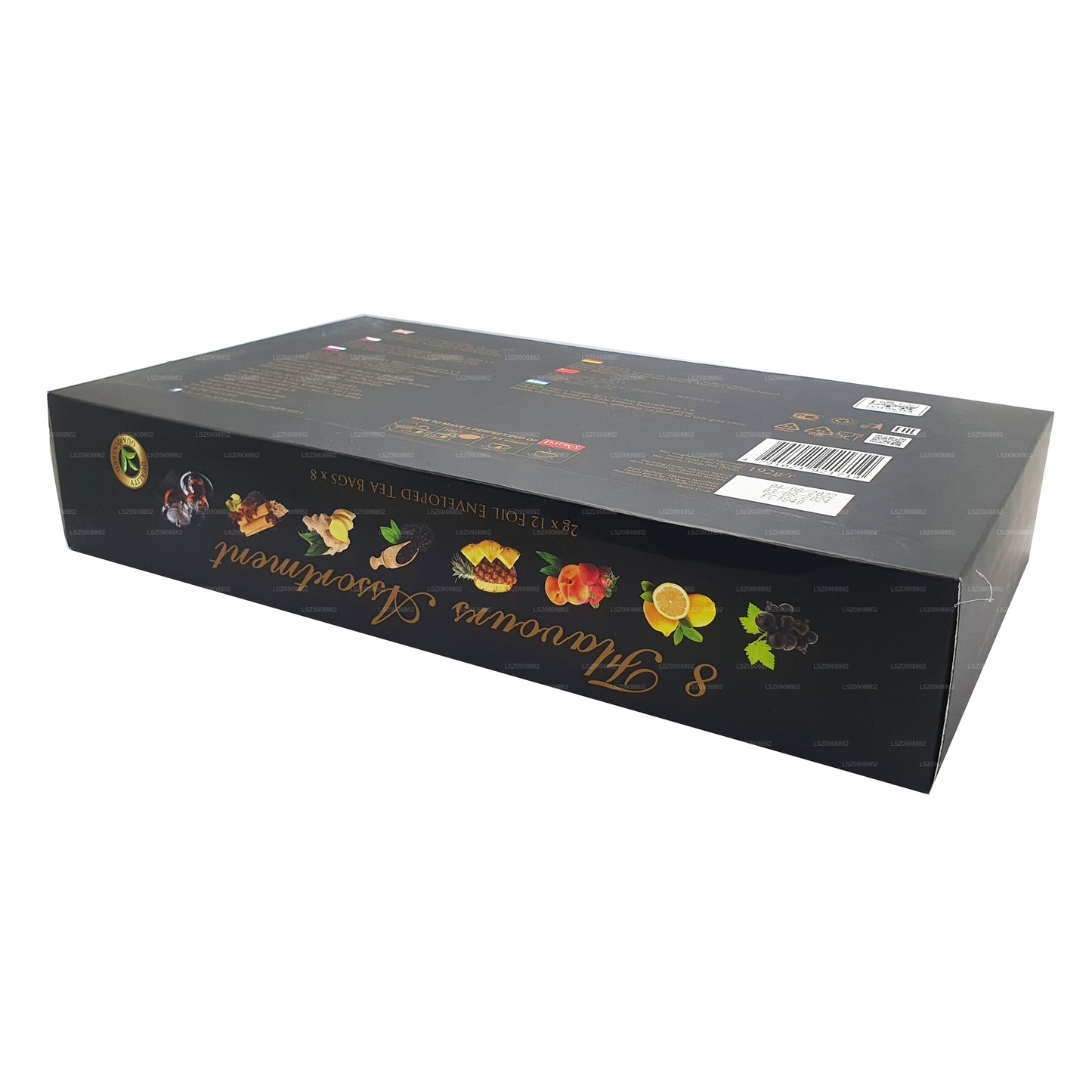 Impra geschenkpakket zwarte envelop met theefolie (192 g)