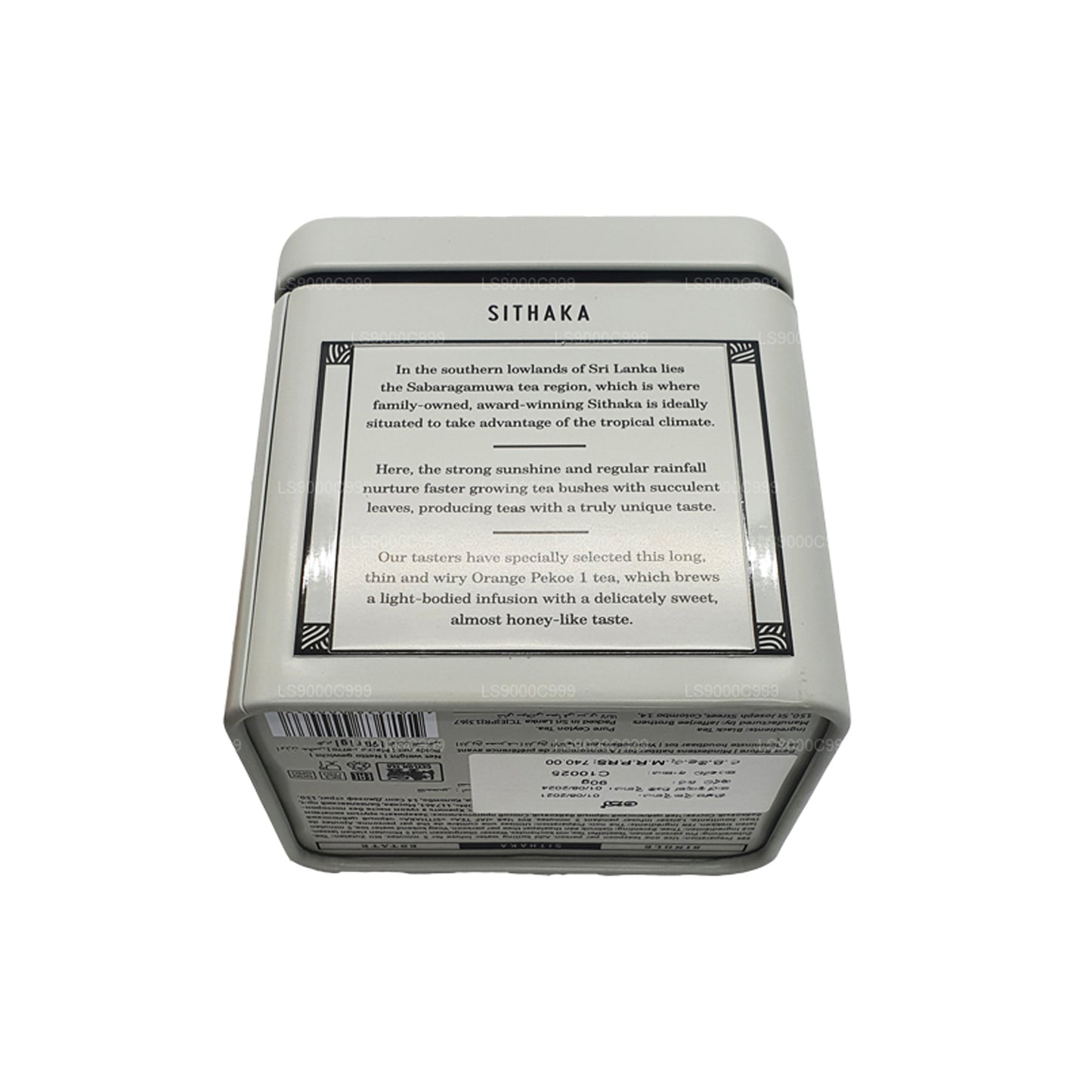 Jaf Tea Single Estate Collection Sithaka (90 g) Blikje