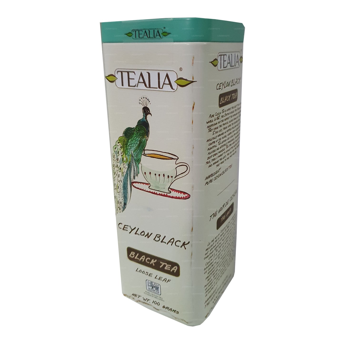 Tealia Ceylon zwarte thee (100 g)