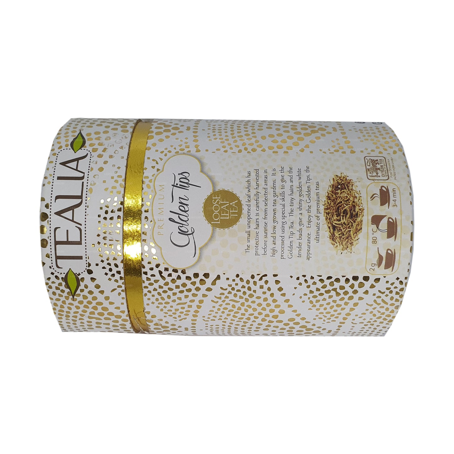 Tealia Golden Tips Canister (50g)