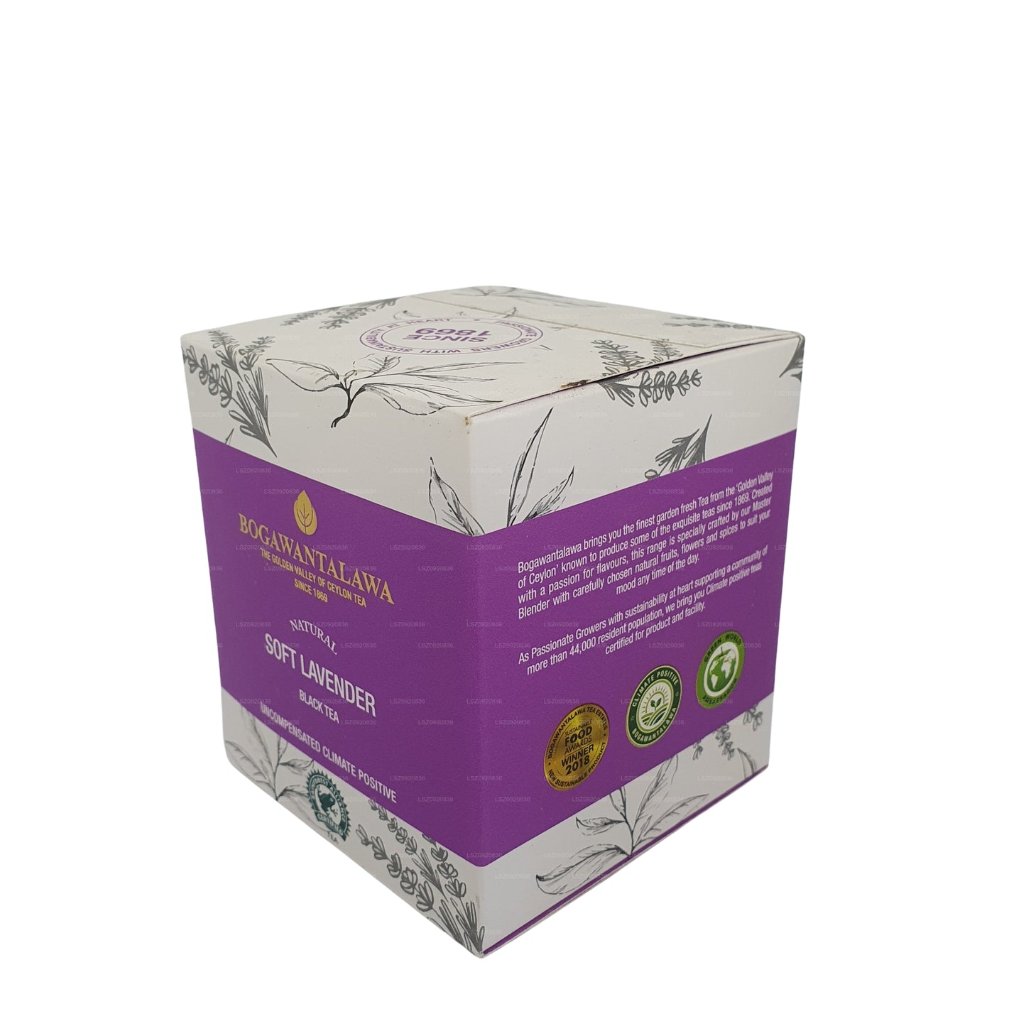 Bogawantalawa Soft Lavender Tea (40g) 20 Tea Bags