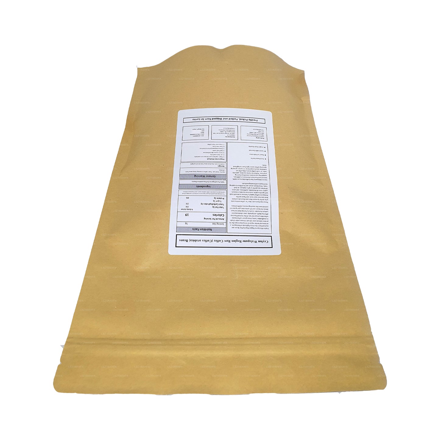 Lakpura Ceylon Walapane Regio Rauwe Koffiebonen