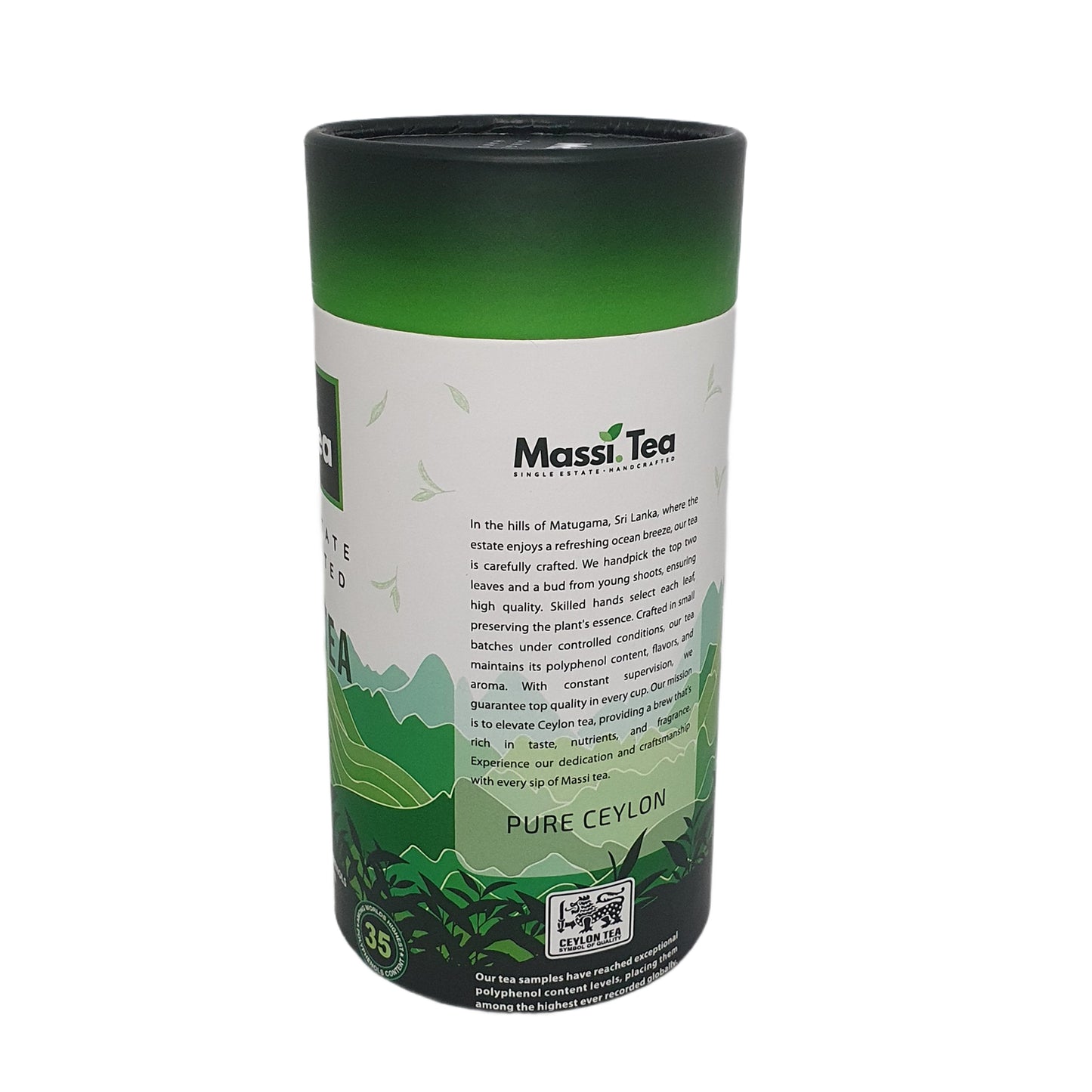 Massi Tea Single Estate handgemaakte groene thee (50 g)
