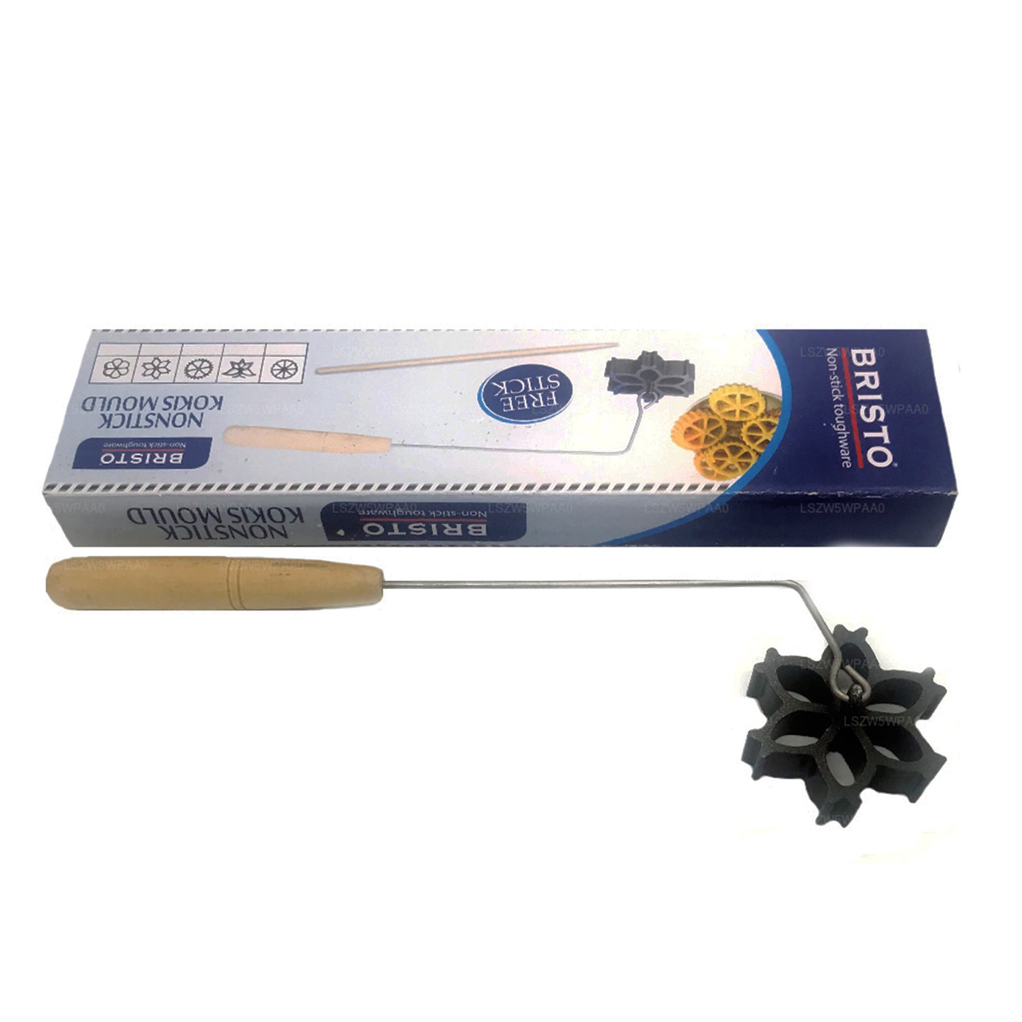 Lakpura Kokis Mold met antiaanbaklaag