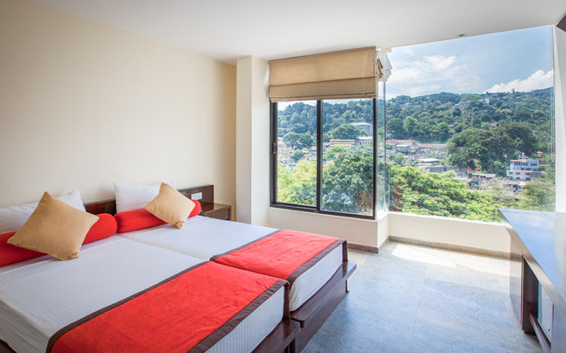 Oak Ray City Hotel bevindt zich in Kandy.