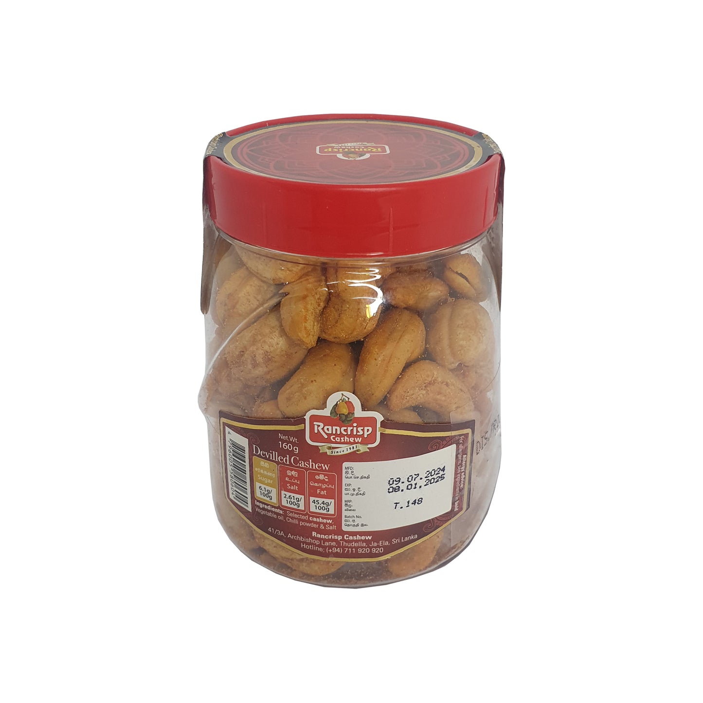 Rancrisp Cashewnoten met vulling