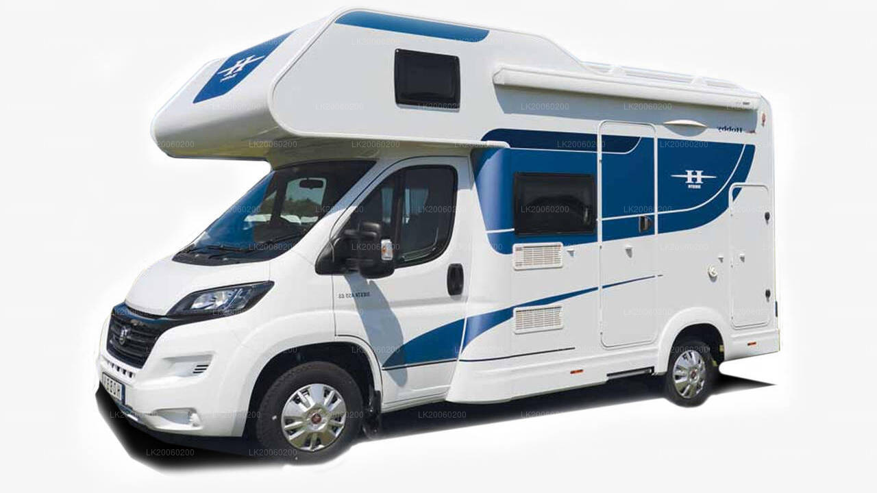 Verhuur van campers met chauffeur (Hobby Siesta A70 GM)