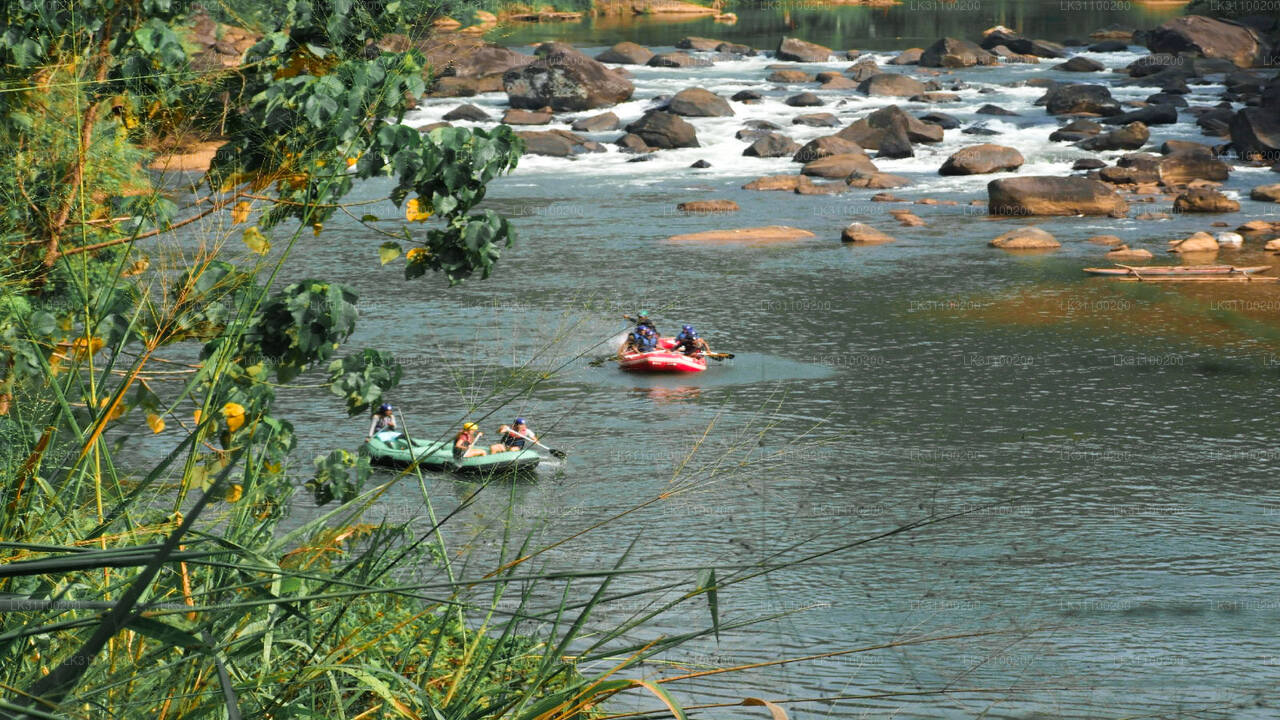 Kajakken op het vlakke water vanuit Kitulgala