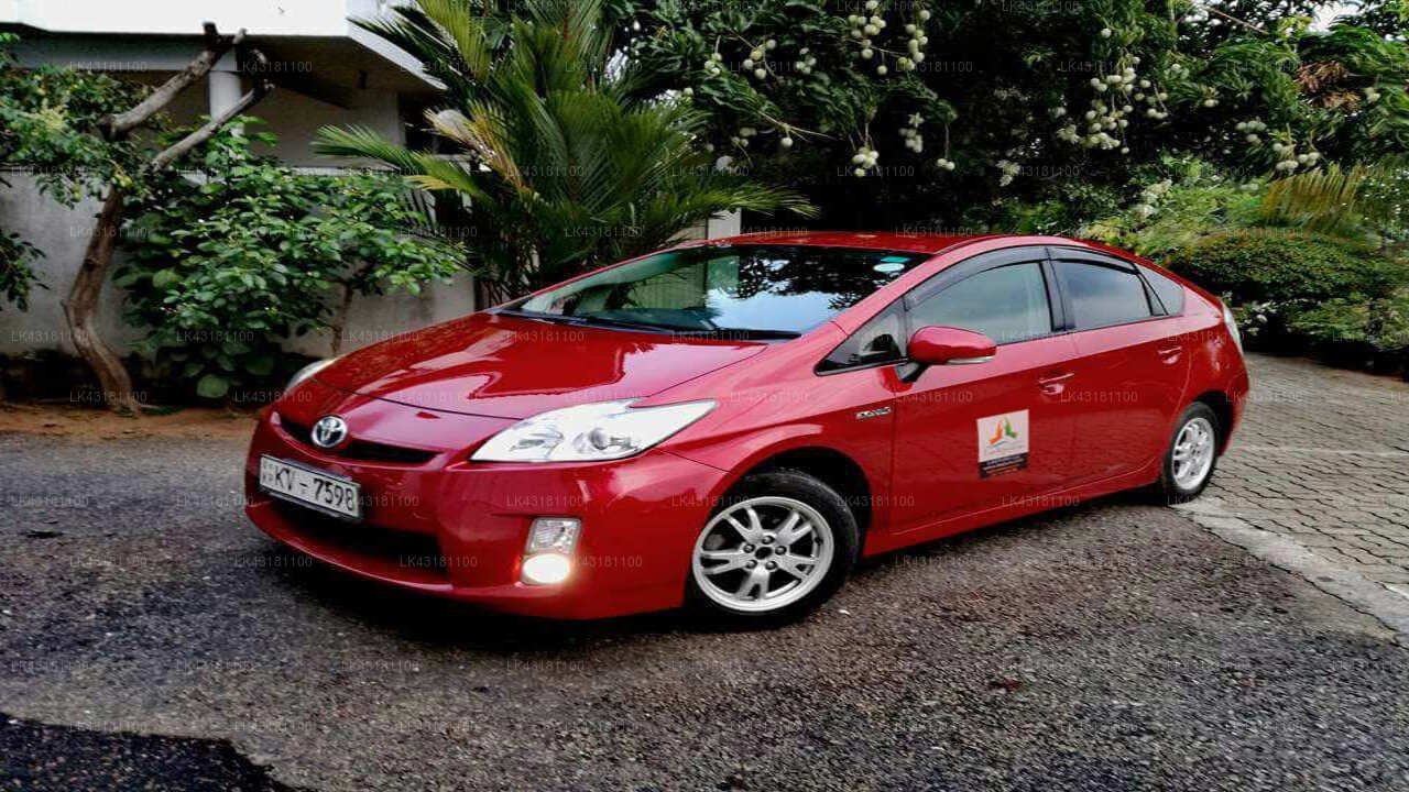 Transfer tussen de luchthaven van Colombo (CMB) en Lanka Beach Bungalows, Tangalle