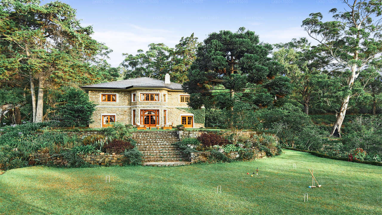 Nuwara Eliya-hooglanden uit Kandy