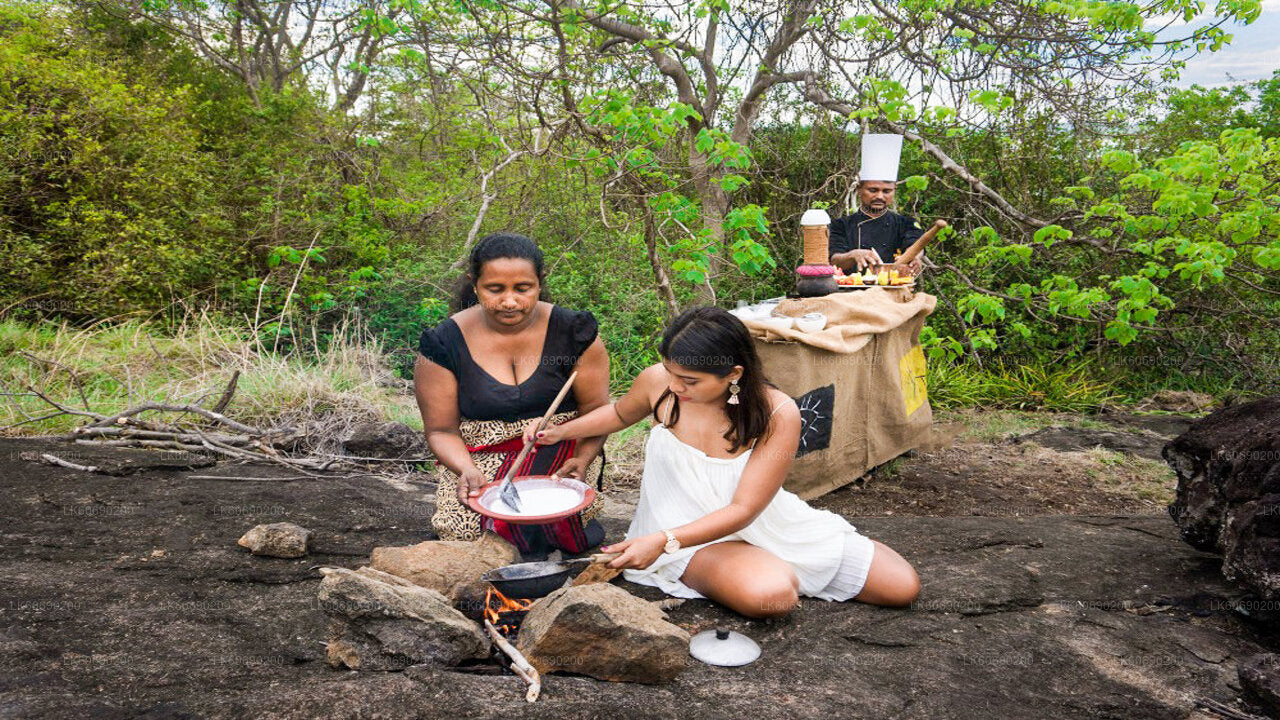 Dorpservaring bij het Sorobara-meer vanuit Mahiyanganaya