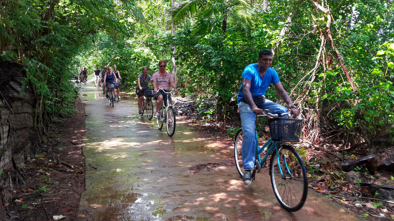 Het platteland per fiets vanuit Galle