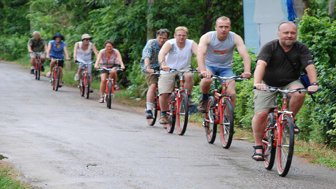 Nederlands fort en stad per fiets vanuit Galle