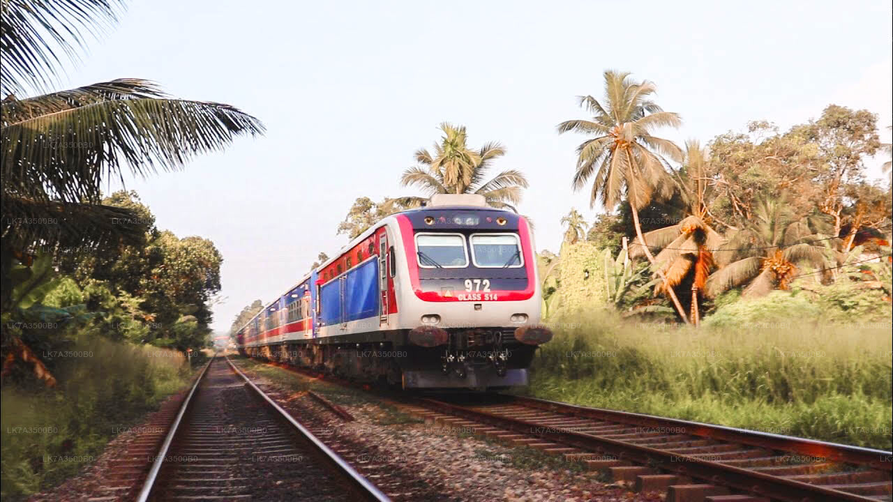 Treinrit van Kandy naar Ella (trein nr: 1015 „Udarata Menike”)