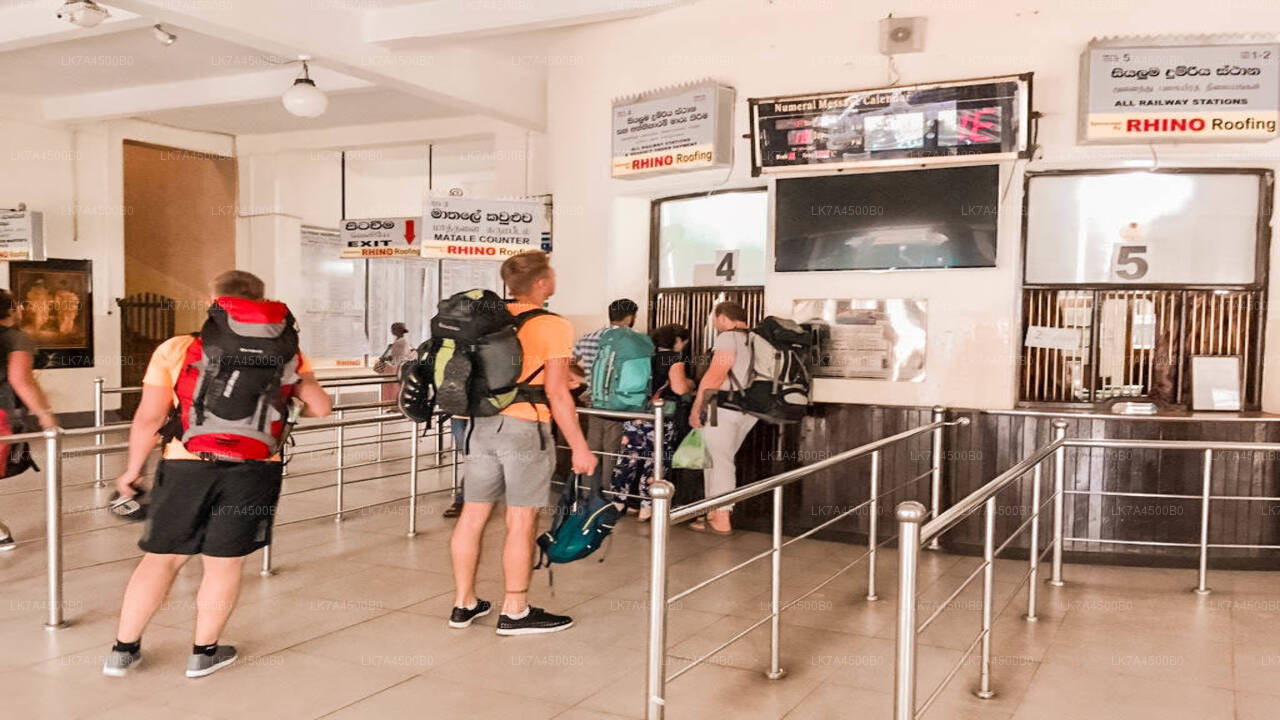 Nanu Oya to Ella train ride on (Train № 1015 "Udarata Menike")