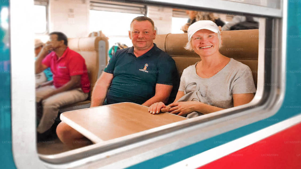 Met de trein van Ella naar Peradeniya (trein nr: 1002 „Denuwara Menike”)