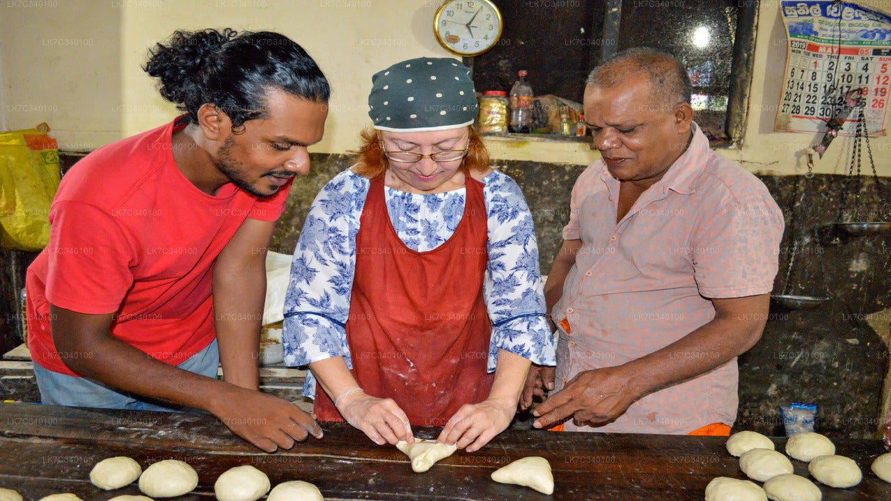 Sri Lankan Traditional Bakery Experience from Tissamaharama