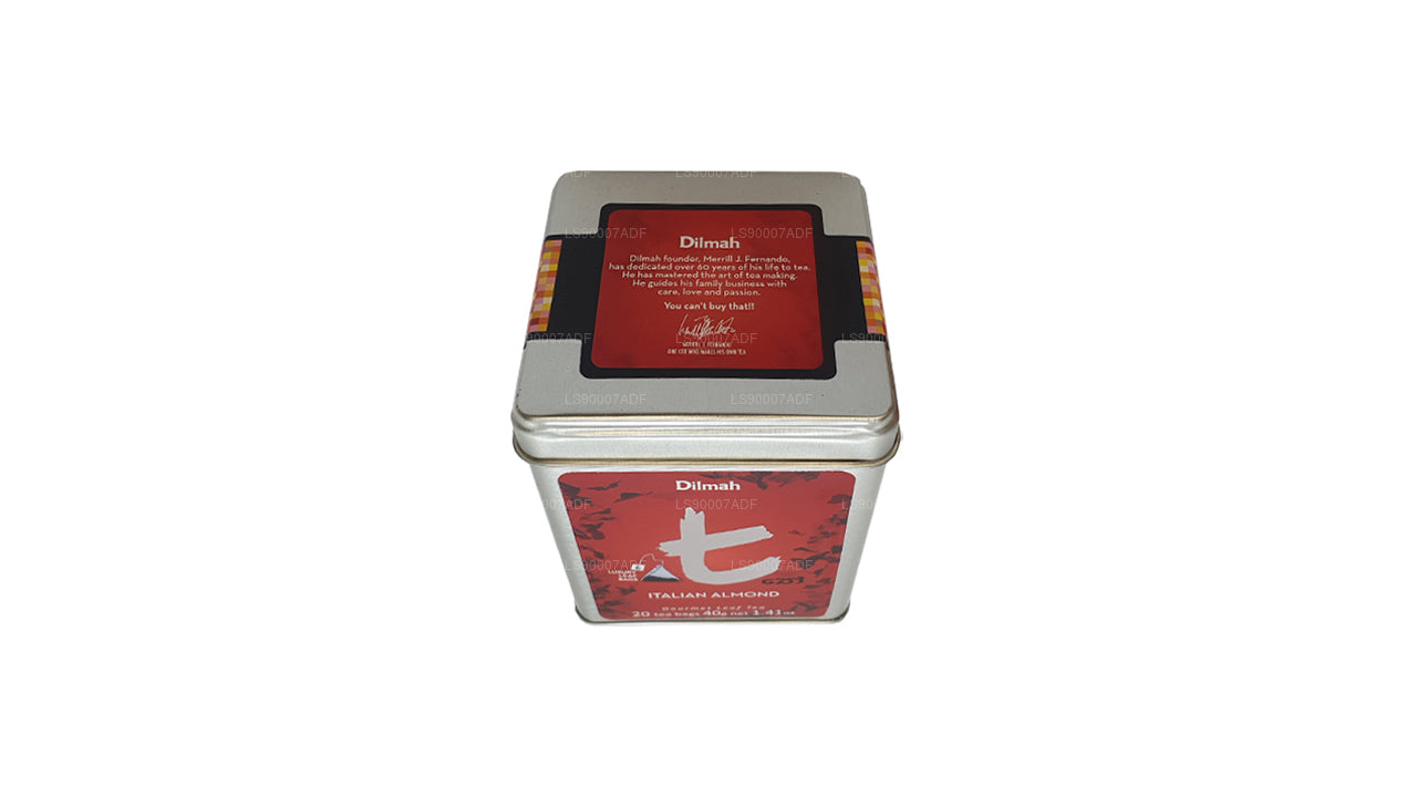 Dilmah T-serie Italiaanse amangel (40 g) 20 theezakjes