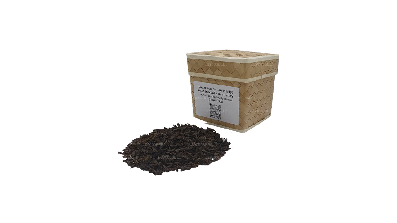 Lakpura Single Estate (Court Lodge) PEKOE Grade Ceylon zwarte thee (100 g)