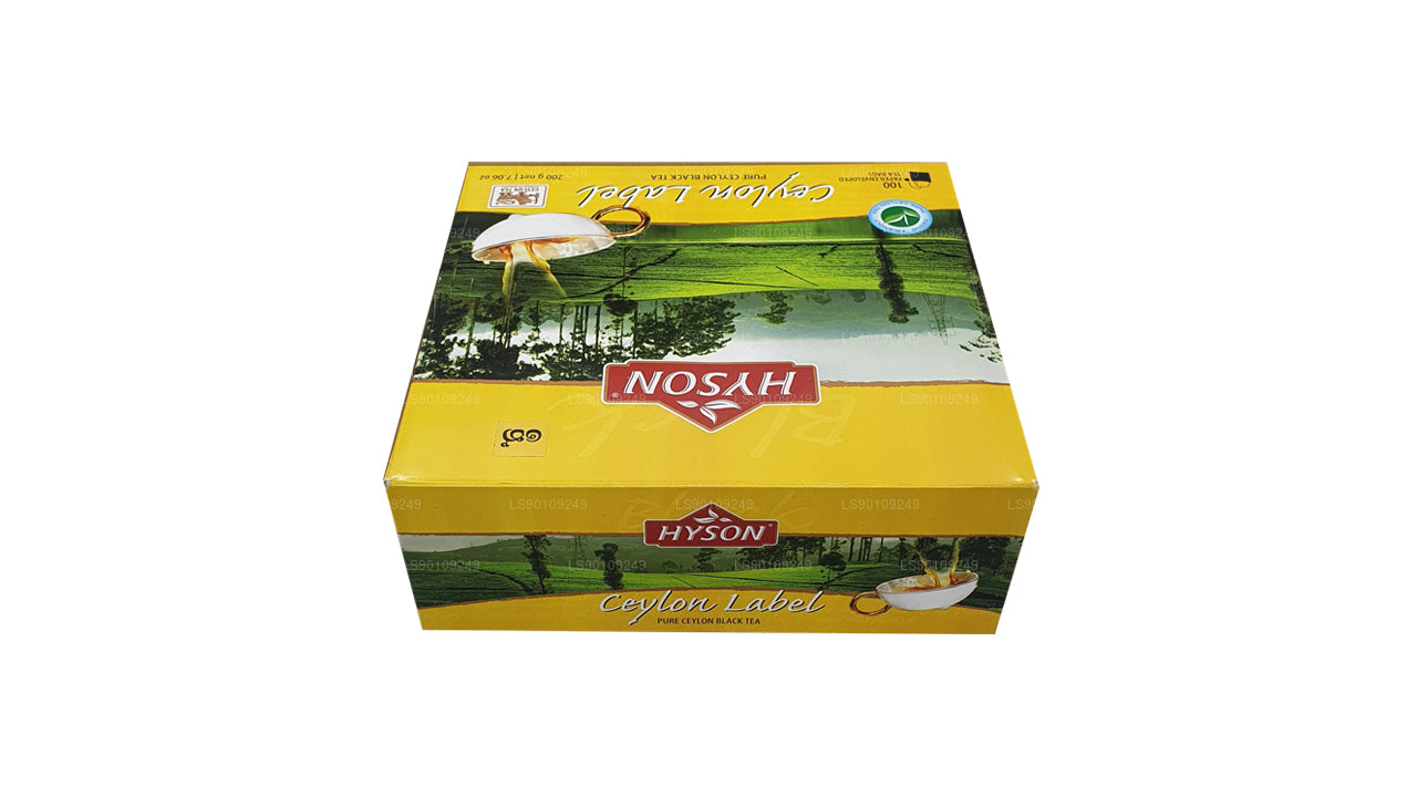 Hyson Ceylon Label BOPF (200 g) 100 theezakjes