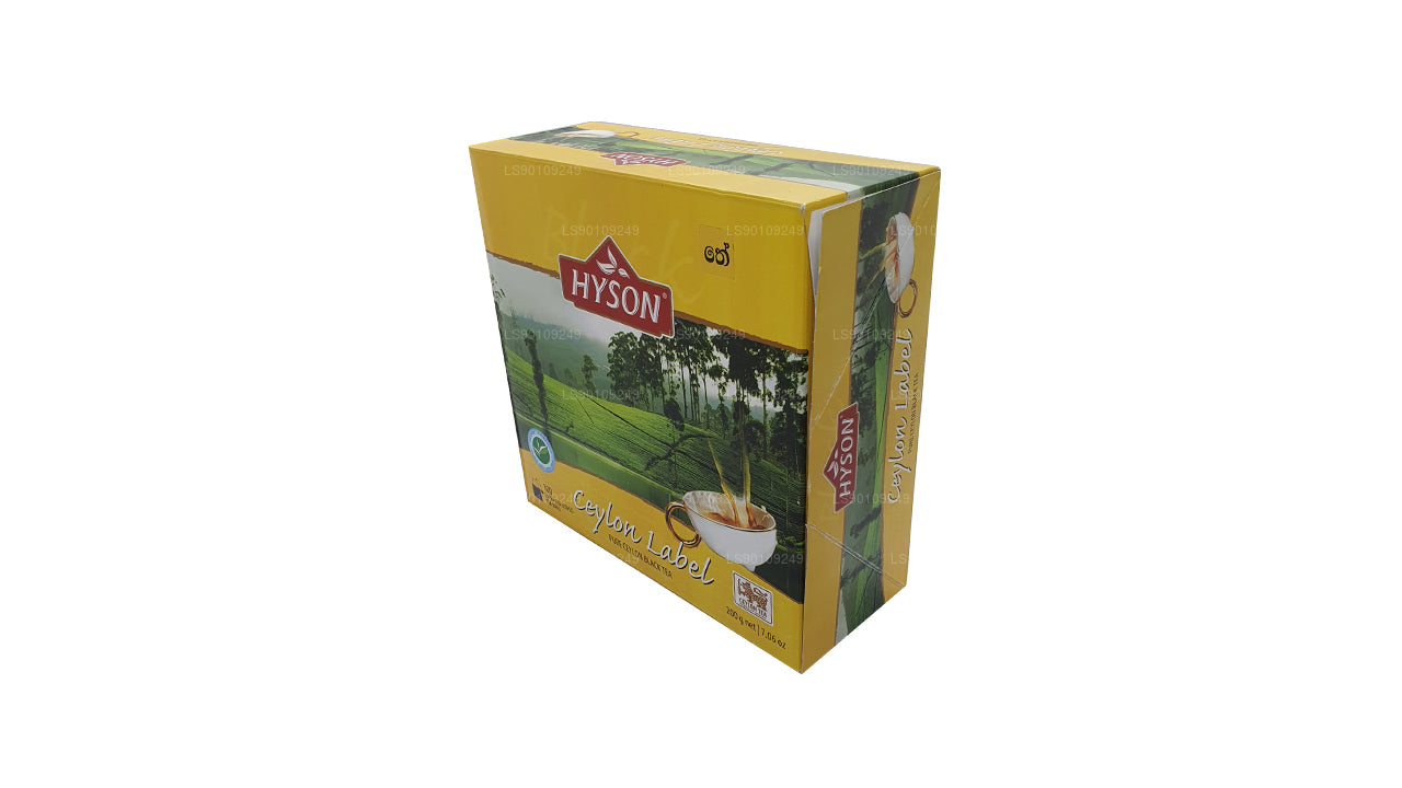 Hyson Ceylon Label BOPF (200 g) 100 theezakjes