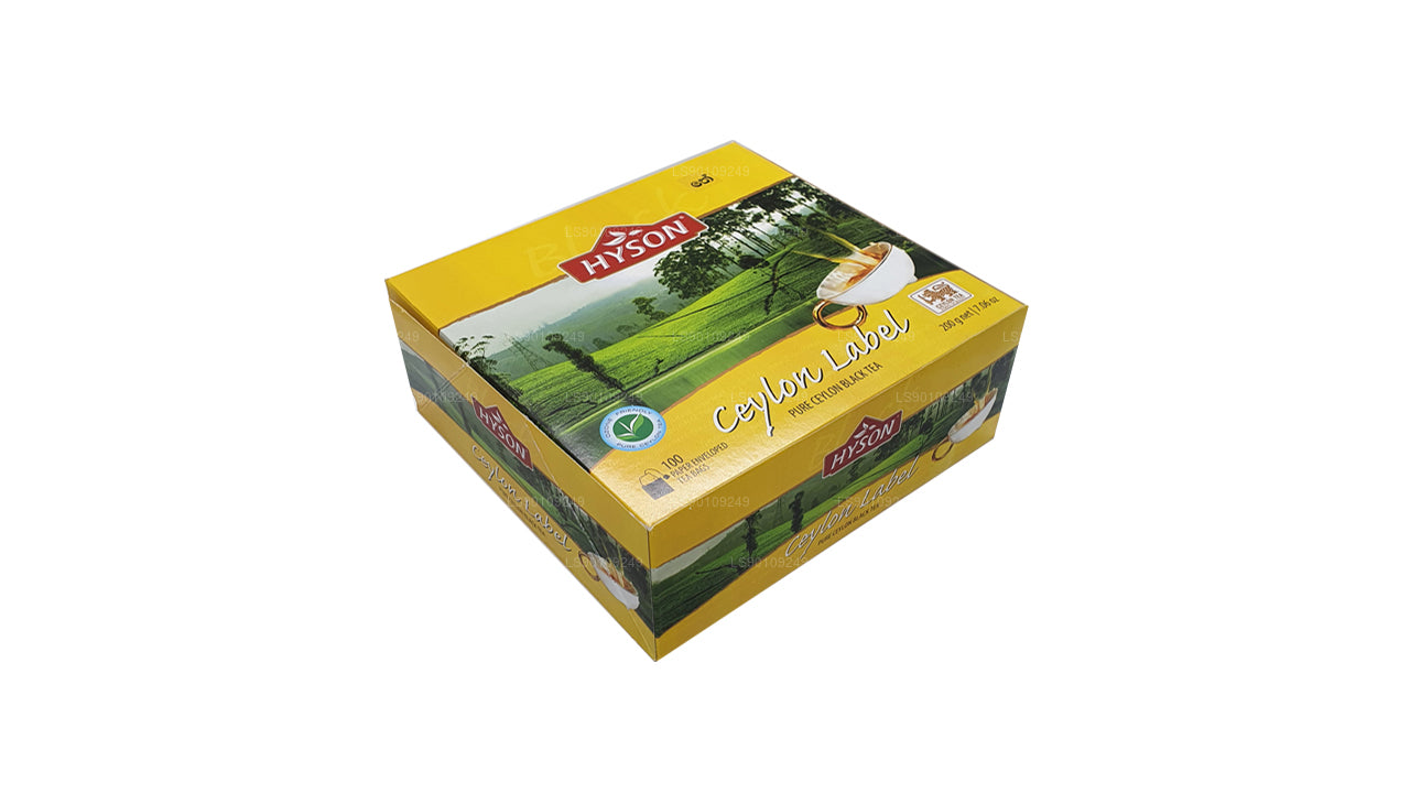 Hyson Ceylon Label BOPF (200 g) 100 theezakjes