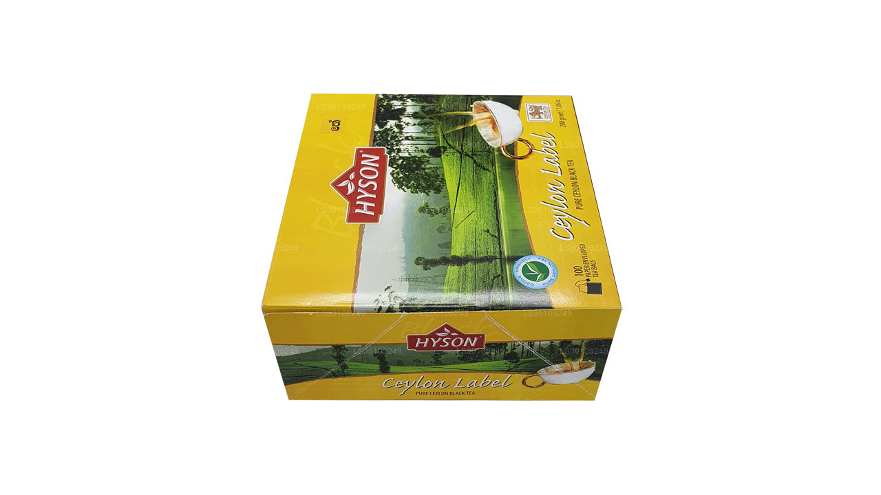 Hyson Ceylon Label BOPF (200 g) 100 theezakjes