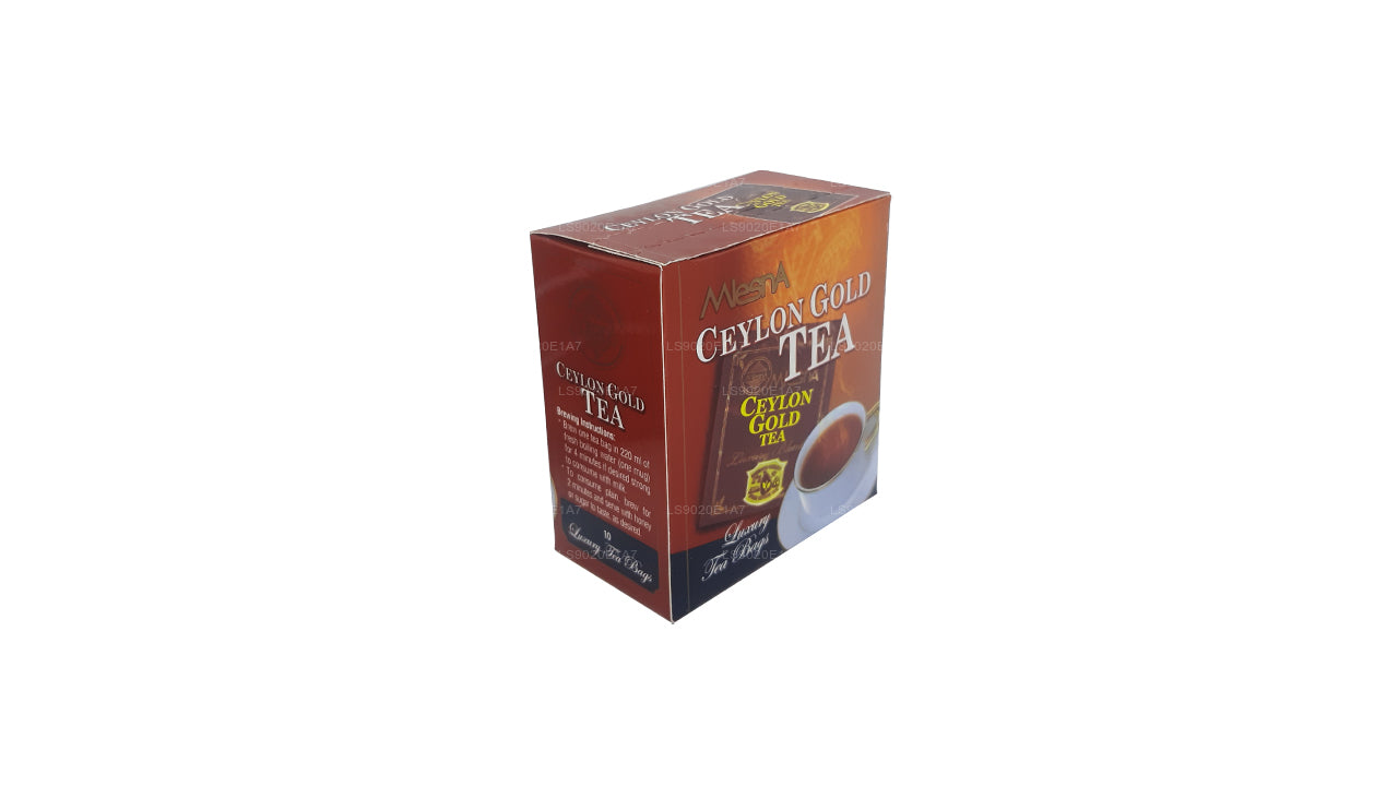 Mlesna Ceylon Gold Tea (20g) 10 Luxury Tea Bags
