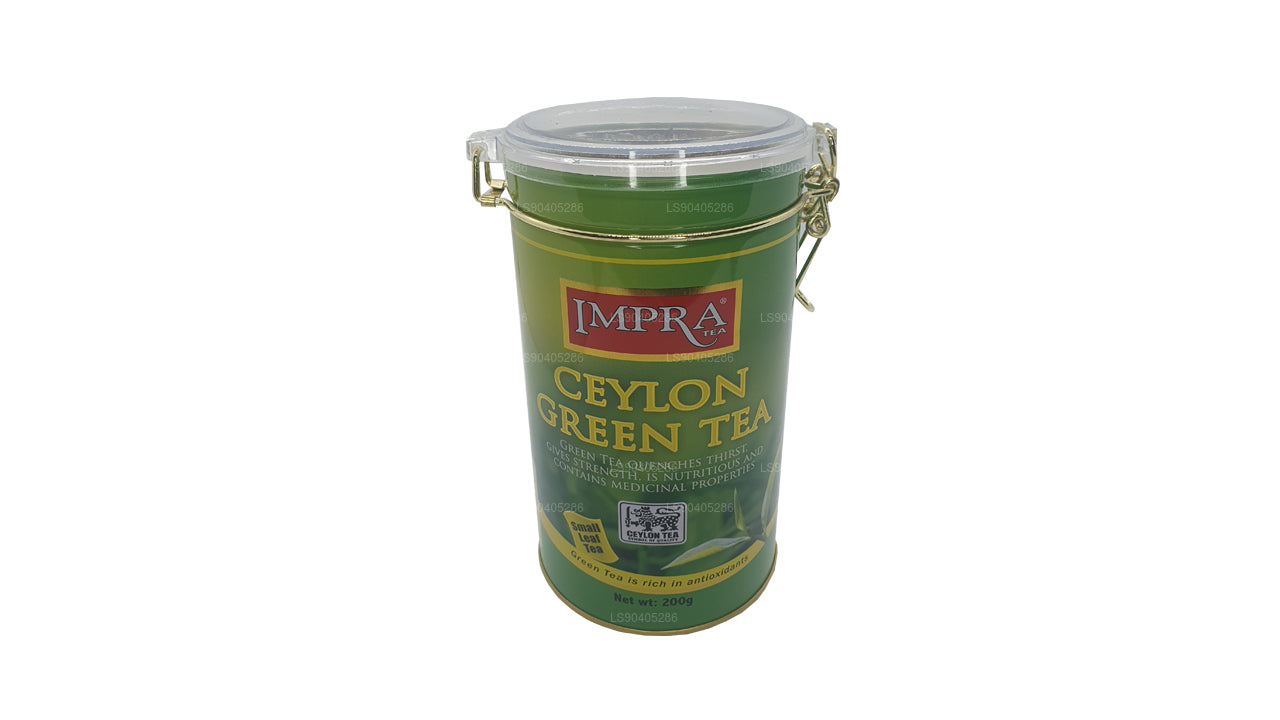 Impra groene thee met klein blad (200 g) Caddy