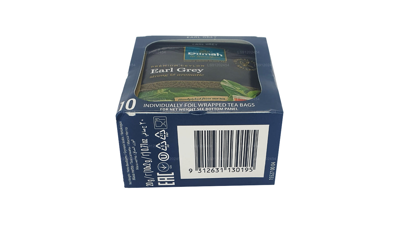 Dilmah Earl Grey Tea (20 g) 10 individueel in folie verpakte theezakjes